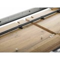 Jídelní rozkládací stůl Xaviero 160/240 cm dub artisan/černý