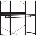 Otevřená šatní skříň Rin 01 200 cm černá