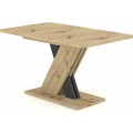 Rozkládací jídelní stůl Exel 140/180 cm dub artisan/antracit