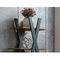 Regál Tipi dub wotan/černý