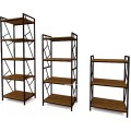 Regál Tablo 04 140 cm dub přírodní/černý