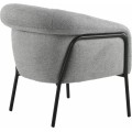 Designové křeslo Clover šedé