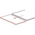 Jídelní rozkládací stůl Salvadore II 120/180 cm tmavě šedý/černý