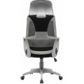 Kancelářská židle Soma černá/šedá