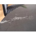 Kulatý jídelní stůl Cyryl 100 cm černý