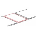 Jídelní rozkládací stůl Domingo 140/272 cm černý/dub přírodní