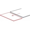 Rozkládací jídelní stůl Brandley 110/170 cm dub artisan/černý mat