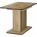 Rozkládací jídelní stůl Kent 130/180 cm dub artisan/černý