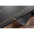 Rozkládací jídelní stůl Infinity 160/240 cm černý mat