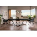 Rozkládací jídelní stůl Infinity 160/240 cm černý mat