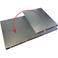 Rozkládací jídelní stůl Nevio 125/170 cm dub artisan/černý