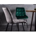 Čalouněná jídelní židle Chic Velvet zelená
