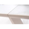 Rozkládací jídelní stůl Armani 160/220 cm bílý