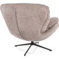 Designové otočné křeslo Florence béžové