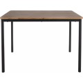 Jídelní stůl City 110 cm dub artisan/černý