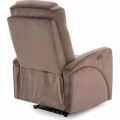Elektrické polohovací křeslo KRONOS Velvet cappuccino