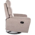 Relaxační polohovací křeslo Argos tmavě béžové