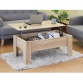 Konferenční stolek Riwa se zvedací deskou 80 cm dub artisan