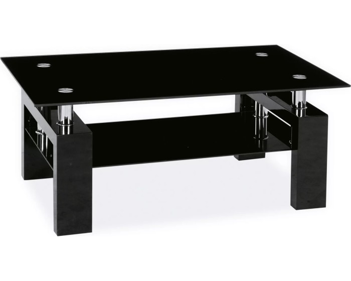 Konferenční stolek Lisa II 60 cm černý