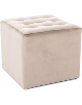 Taburet Lori Velvet béžový