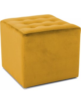 Taburet Lori Velvet kari žlutý