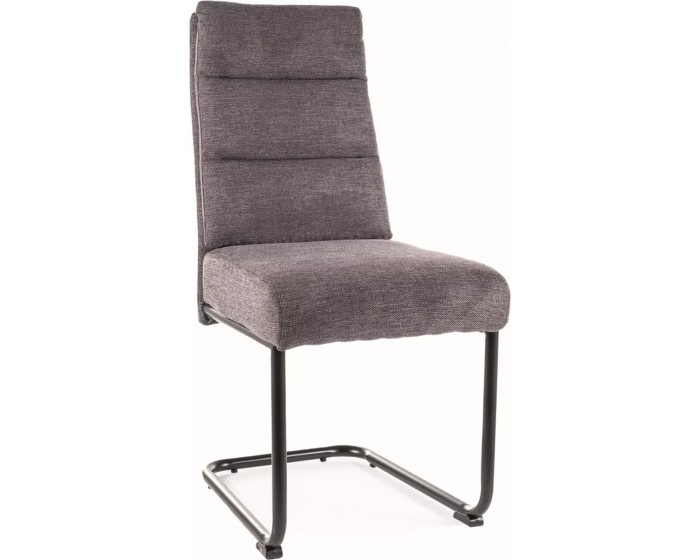 Čalouněná jídelní židle BERRY BREGO šedá