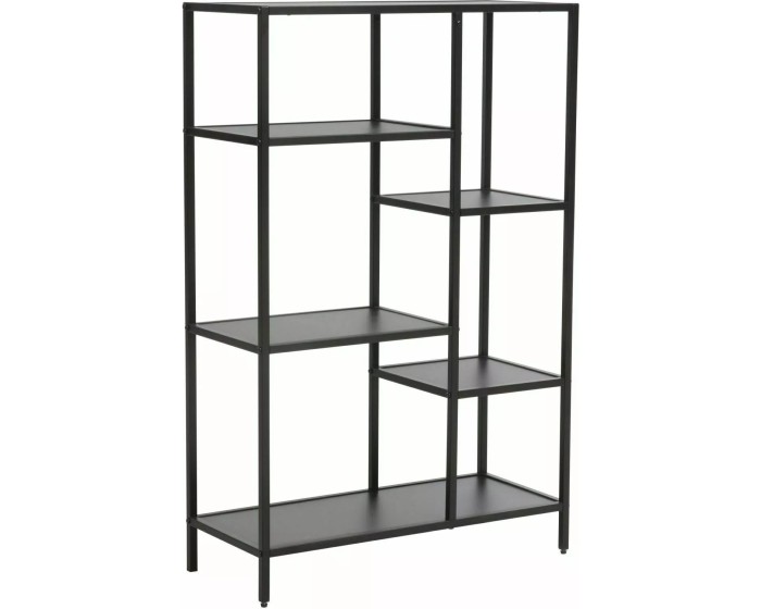 Regál Costa B 70 cm černý