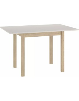 Jídelní rozkládací stůl Flip 80/160 cm kašmírový/dub Cremona Torro