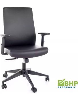 Kancelářská židle Q-085 eko kůže černá