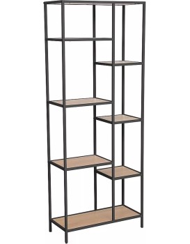 Regál Costa A 70 cm dub přírodní/černý