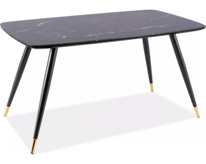 Jídelní stůl Cyryl 140 cm černý