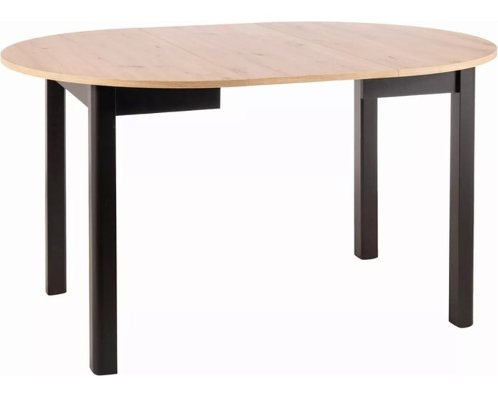 Rozkládací jídelní stůl Dante I 102/144 cm dub artisan/černý