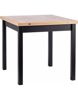 Jídelní rozkládací stůl Flip 80/120 cm dub Artisan/černý