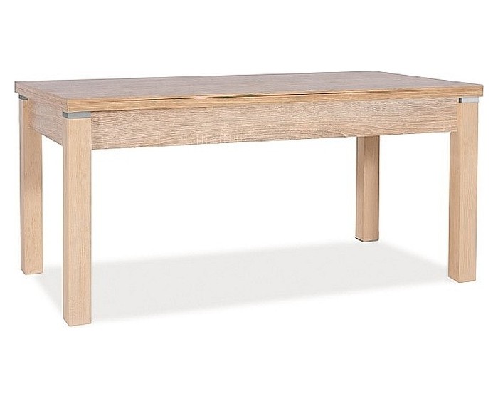 Rozkládací konferenční stolek Kleopatra 124/164 cm dub sonoma