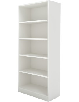 Knihovna Seilf 180 cm bílá