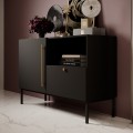 Komoda Lanzzi 120 cm černá