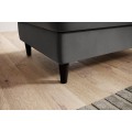 Taburet BELLIS 97 cm Velvetmat 04 šedý
