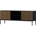 TV stolek Meorati 150 cm černý/dub Artisan