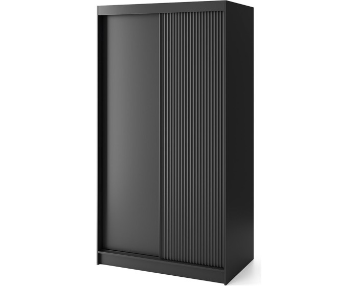 Šatní skříň Prescco 120 cm černá