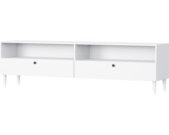 TV stolek Dullum 200 cm bílý