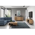 Závěsný TV stolek Entsian 150 cm dub Artisan