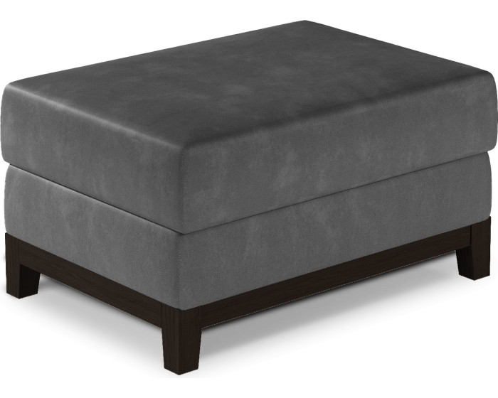 Taburet SELENE 100 cm Monolith 97/ořech tmavě šedý