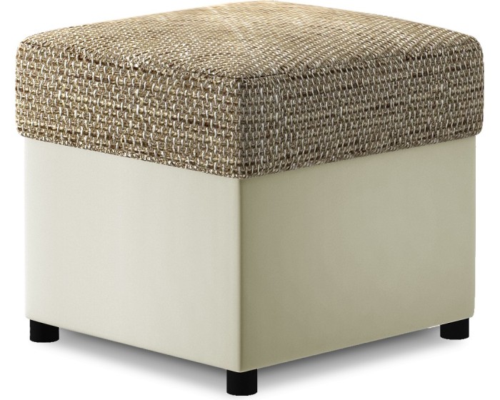 Taburet R3 46 cm Berlin 03/eko kůže Soft 33 béžový