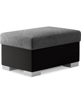 Taburet R4 85 cm Sawana 05/eko kůže Soft 11 šedo-černý