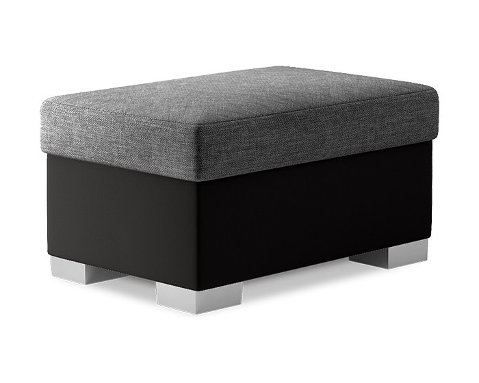 Taburet R4 85 cm Sawana 05/eko kůže Soft 11 šedo-černý