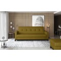 Rozkládací pohovka SELENE 216 cm Monolith 48/ořech žlutá