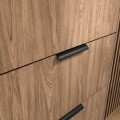 Šatní skříň Entsian 185 cm dub Artisan