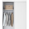 Šatní skříň Biancco 120 cm bílá