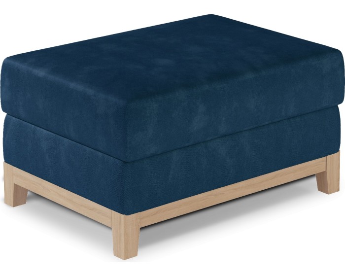 Taburet SELENE 100 cm Kronos 09/buk modrý
