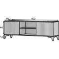 TV stolek Entsian 150 cm dub Artisan